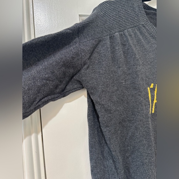 J’Adore ! love Paris Romeo & Juliet knit grey sweater top blouse - Picture 7 of 13